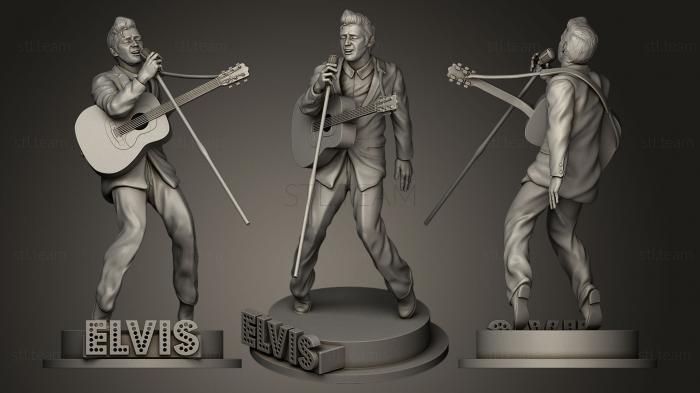 3D model Elvis Presley (STL)